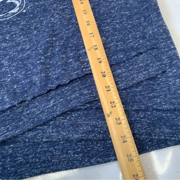 Penn State Woman Top Medium  Blue Nittany Lions Long Sleeve Hi Lo Knit Crew Neck - Picture 8 of 9